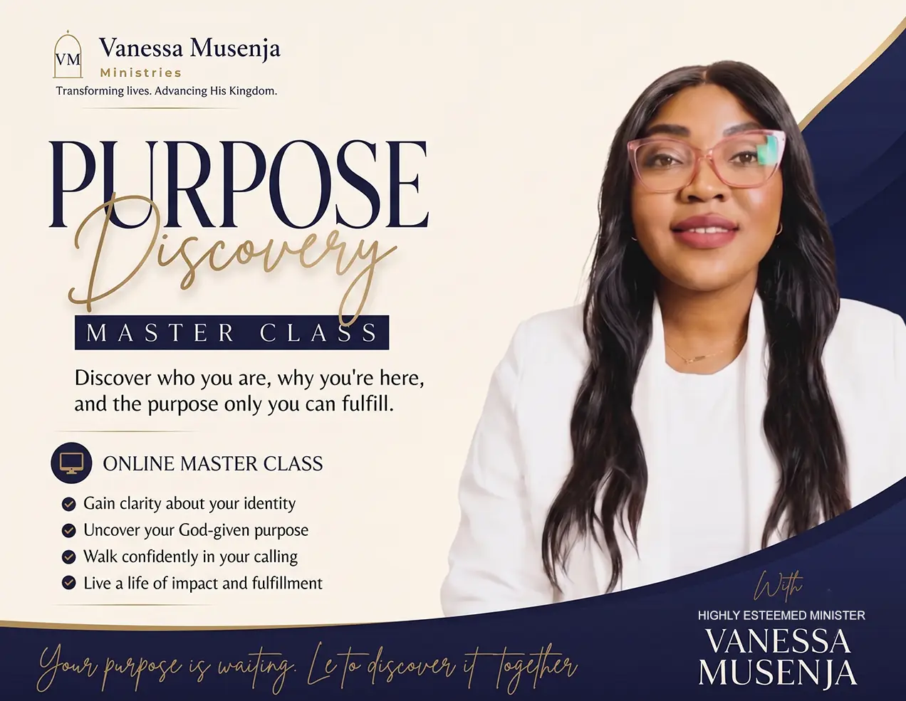 Purpose Discovery — a master class with Vanessa Musenja